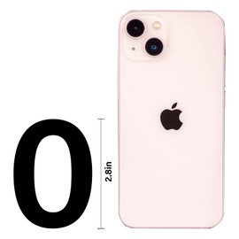 FORYEE House Numbers Plaques Door Numbers, 3D Door Address Numbers Stickers Floating Appearanc for Apartment, Mailbox Signs Numbers, Hotel Room, House (Bronze 7 Number)