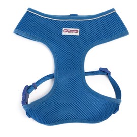 Ancol Comfort Mesh Dog Harness for Dogs and Puppies - Blue Breathable Padded Air Mesh Pet Harness - Double Stitched Durable Design with Easy Snap On Closure - XS Size for Chest 28-40cm
