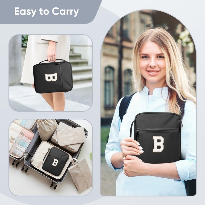 Fruobeyla Pin Display Bag, Letter PU Pin Trading Book with