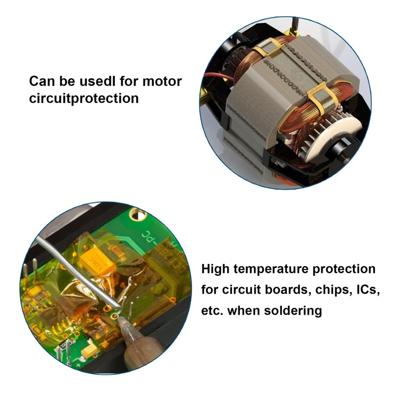 BOMEI PACK Polyimide High Temperature Resistant Tape, Heat Resistant Tape