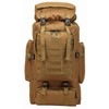 80L Waterproof Camouflage Outdoor Activity Backpacks - Bag Color: Black