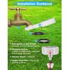 Misters for Outside Patio 63FT(19.2M)+21 Brass Mist Nozzles+a Brass Adapter(3/4")
