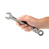 TEKTON 18 mm Flex Head 12-Point Ratcheting Combination Wrench |