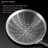 Collfa Cooking Skimmer 304 Stainless Steel Spider Strainer Handheld Metal