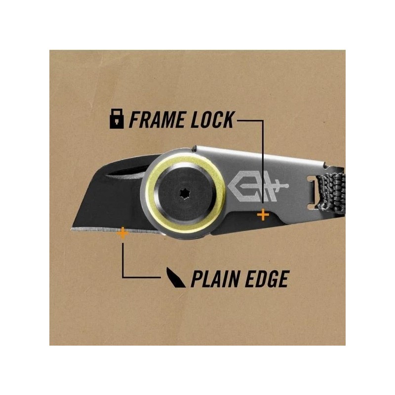 GERBER GDC Zip Blade Knife - Attaches to Zipper Pull