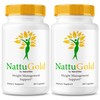 (2 Pack) NattuGold Capsules, All-Natural Support for a Lighter, More