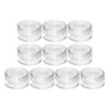 596796 Nail Art Containers 3 ml Empty with Screw Cap Transparent Pack of 10