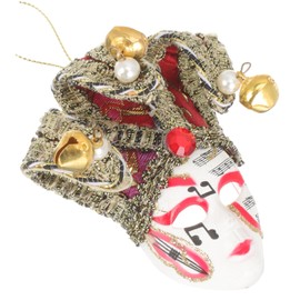 NOLITOY Clown Mask Fridge Magnet Fun Refrigerator Decor Creative Kitchen Accessory Multi Use Memo Holder for Home and Office Unique Carnival Theme Decoration