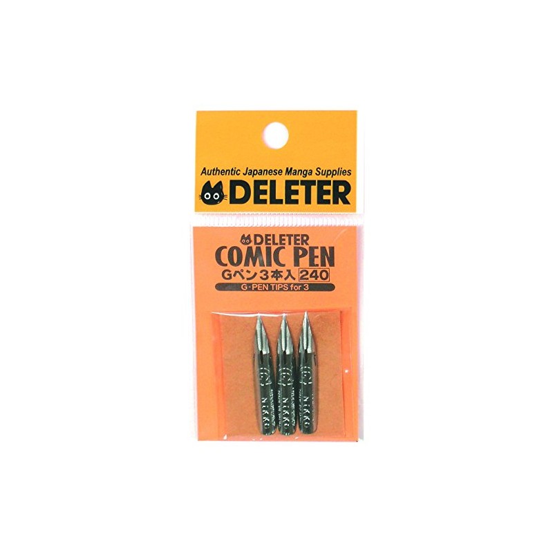 Deleter Comic Pen Nib - G Model - Pack of