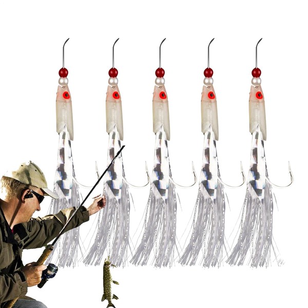 Fish Lures for Bass | 5X Boat Fishing Lures Luminous