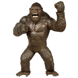 Playmates Toys - Monsterverse - Godzilla vs Kong - Deluxe Battle Roar Kong with Sound, Multicolor (35503)
