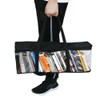 Transparent Large Capacity Portable Carrying Bag Storage Organizer for CD