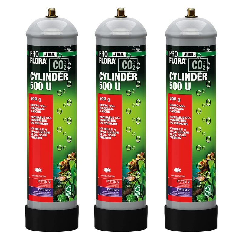 JBL PROFLORA CO2 Cylinder 500 U 3 x 500 g