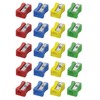 Westcott 14207 I Single Hole Sharpener, Plastic 4 Assorted Colours