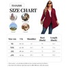 TIANZHU Elegant Plus Size Cardigan Women Lightweight Open Front 3/4