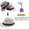 Ultrafun 5 Pack Short Brim Fedora Classic Summer Beach Sun