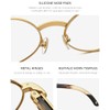 HEPIDEM 100% Really Buffalo Horn Glasses Frame for Men, Luxury