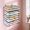 Vowcarol 2 Pack Art Drying Rack for Classroom, 9 Shelves