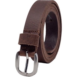 Ashford Ridge 25mm Full Grain Leather Belt - Vintage Brown - XL