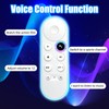 Replacement Voice Remote Control for Google Chromecast 4K Snow Snow