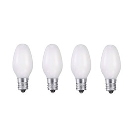 UI PRO TOOLS Night Light Bulb White Pack of 4 (10 Lumens, 5 watts, 120 Volts)
