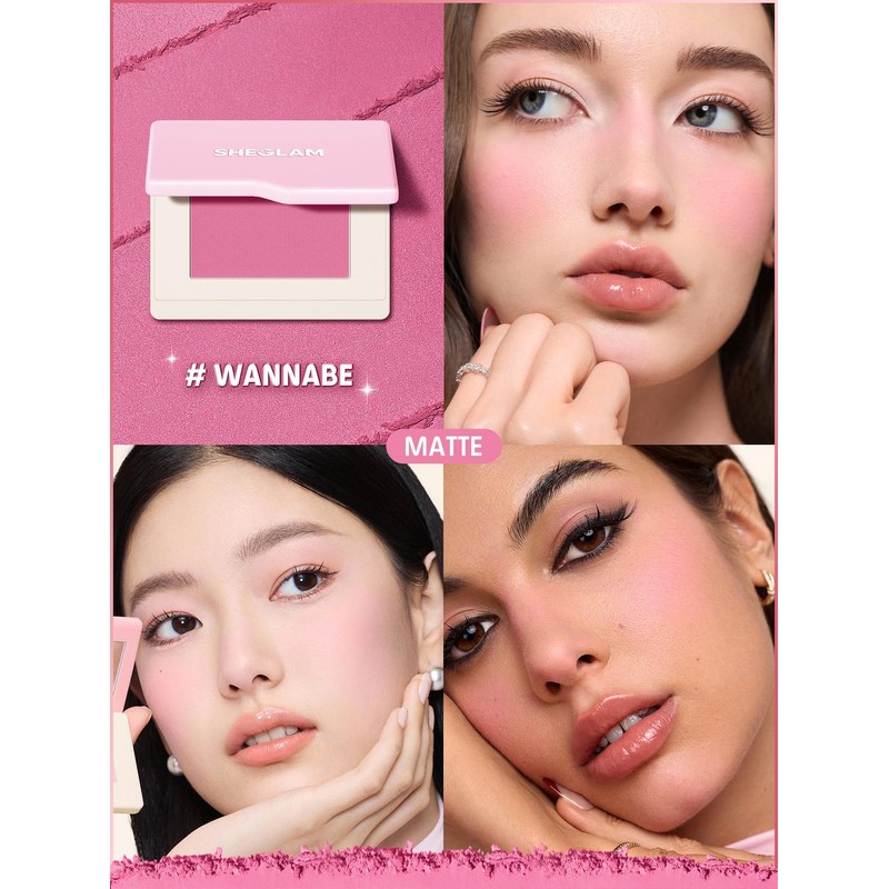 SHEGLAM Dream Touch Blush-017 Wannabe