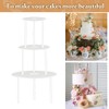 Cake Dowels Rods, 21 Pcs Cake Dowels with 3 Pcs