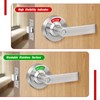 Aglehome Bathroom Indicator Privacy Door Lock, Vacant Occupied Lock, Large