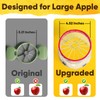 Newness 5.12-Inch Apple Slicer - 16 Slices, Ultra-Safe & Heavy-Duty