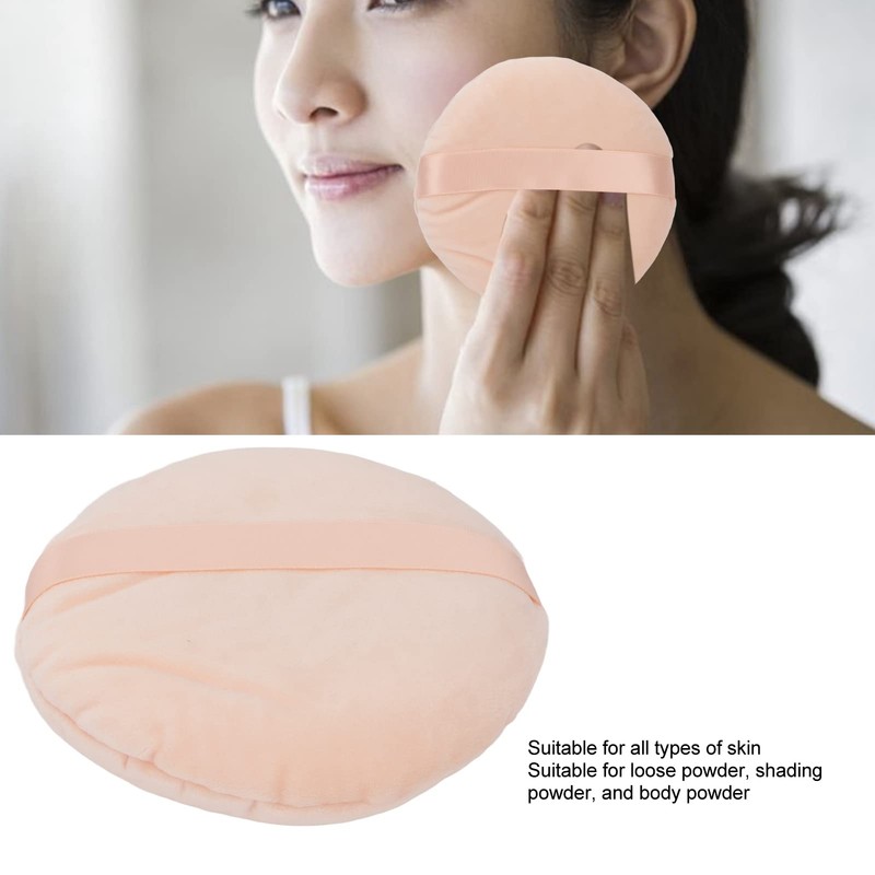 Powder Puff Extra Large Machine Washable Loose Powder Puff for