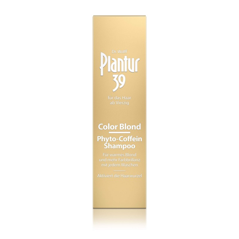 Plantur 39 Colour Blonde Phyto-Caffeine Shampoo, 1 x 250 ml