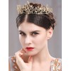 Aukmla Wedding Crowns and Tiaras Baroco Style for Women (Queen