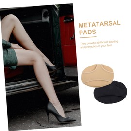 LALAFINA 4pairs Metatarsal Cushions for Foot Breathable Forefoot Pads for Men and Women Lightweight Comfortable Support for Walking Standing Skin Tone