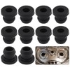 10pcs RV Stove Grommet Kit, Closed Rubber Hole Plug, Heat