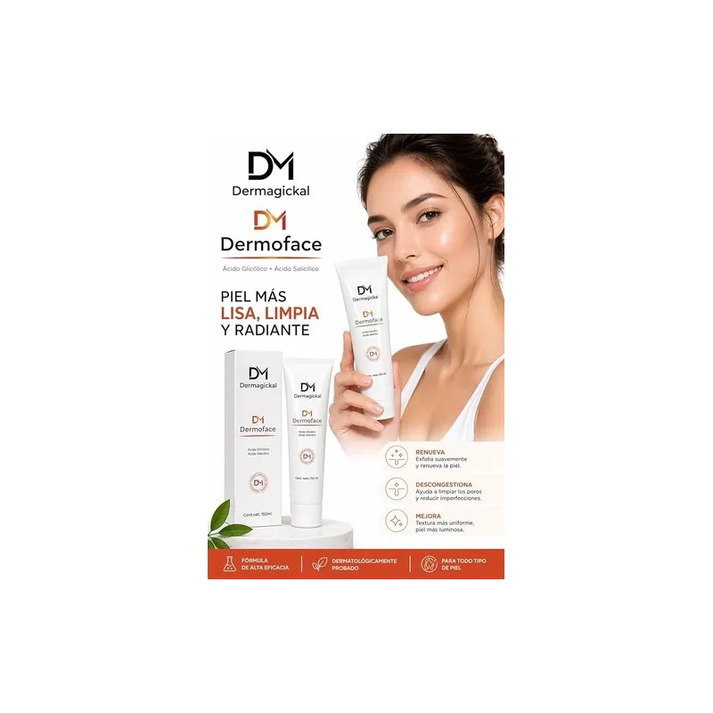 Gel Dermolimpiador Dermoface Dermagickal Cuidado Facial