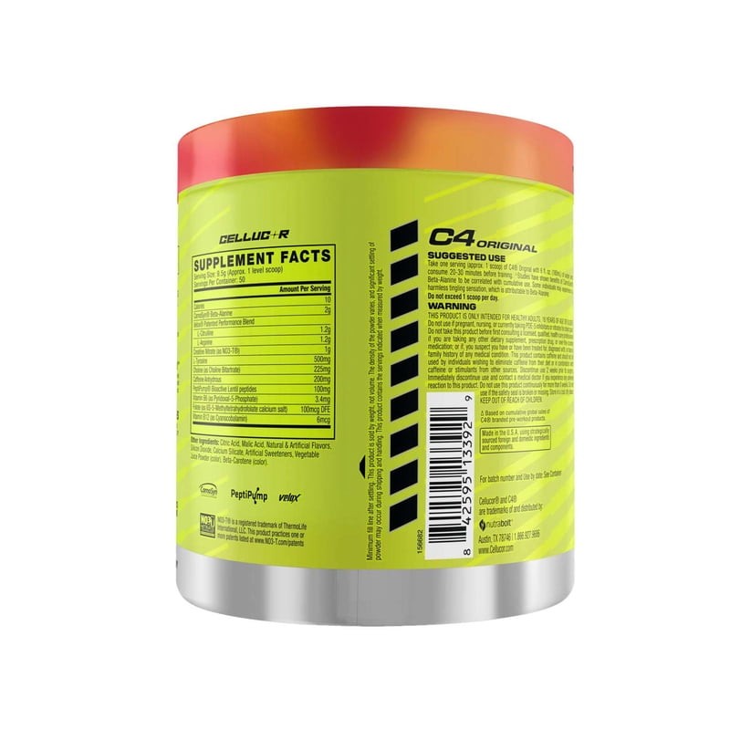 CELLUCOR C4 ORIGINAL 50 SERV FRUIT PUNCH
