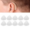 10pcs Hearing Amplifier Ear Plugs Flexible Horn Shaped Silicone Hearing