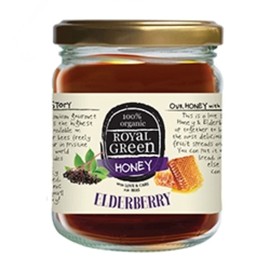 Royal Green Elderberry honey 250 gram