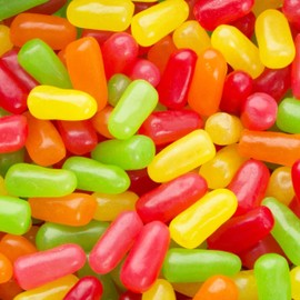 Original Fruit Flavored Mike n Ikes Candy Bulk - Mike and Ike Candy Bulk Assorted Fruit Chews - Movie Theater Ready - by Queen City Candy Cave (4 Pound)