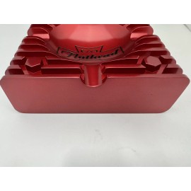 CAO Flathead Metal Cigar Ashtray - Red - New