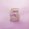 Number 5 Cookie Cutter - 3 Sizes