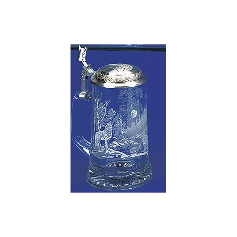 James Meger Glass Timber Wolf Stein, 0.40L