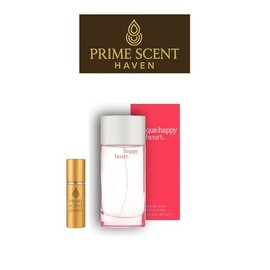 prime scent haven Happy Heart Perfume for Women Eau De Parfum Spray 3.4 oz Bundle with Perfume Atomizer