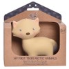 Tikiri 8594301 Natural Rubber Rattle in Gift Box, Fox, Bath