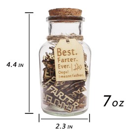 Fathers Funny Gifts for Dad Husband Him from Daughter Son Kids Wife -Funny decorative bottle- Stocking Stuffers for Christmas Xmas,Birthday, Anniversary Gag Presents Ideas for PaPa Step Dad