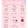 SweetPaws Uñas Press On Uñas Francesas estilo Hailey Bieber Hechas