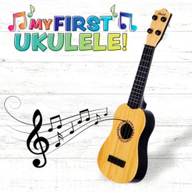 My First Ukulele - 16'' Kids Beginner Ukulele Musical Instrument Toy for Kids | Kid Activity Toy, Children Learning