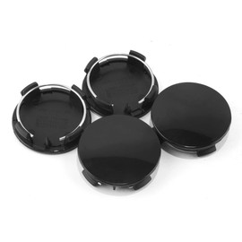 HowioZil 4Pcs 57mm(2.24in) Wheel Center Caps Wheel Rims Replacement XWC1385-01 Black Hub Caps, Compatible with Model S/X/3 Rim Caps