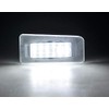 LED number plate light without error message with E-mark, registration