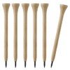 TH Golf 2-in-1 Pencil Golf Tees 3-1/4 inch Durable Bamboo